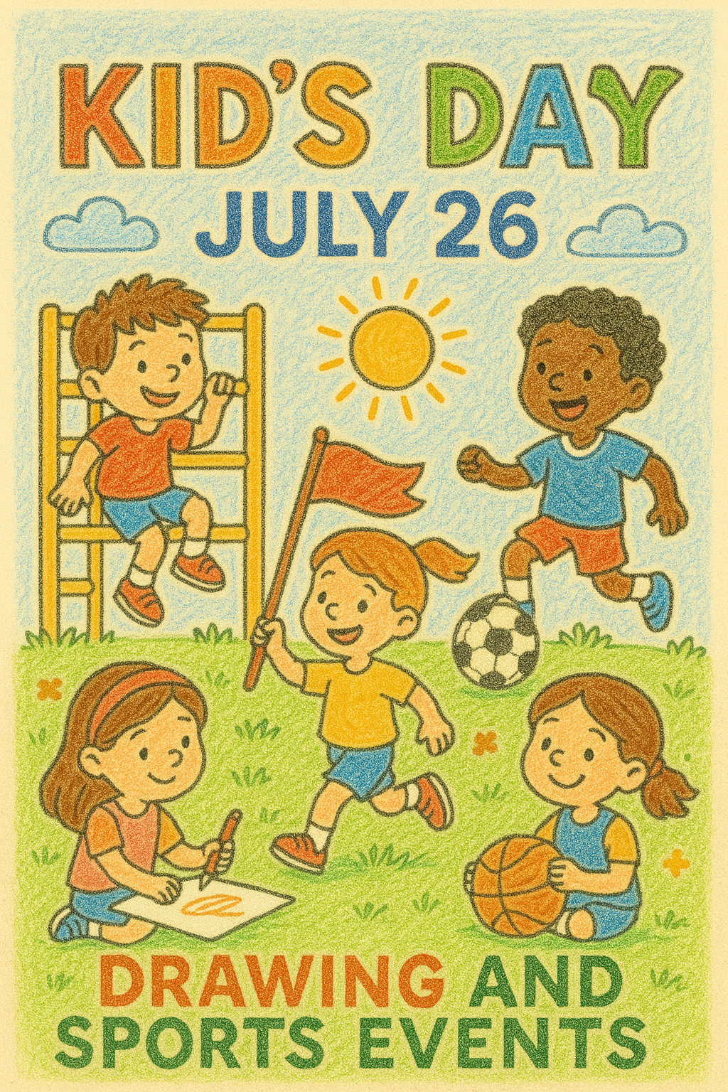 Kid's Day - Drawing & Sports Events