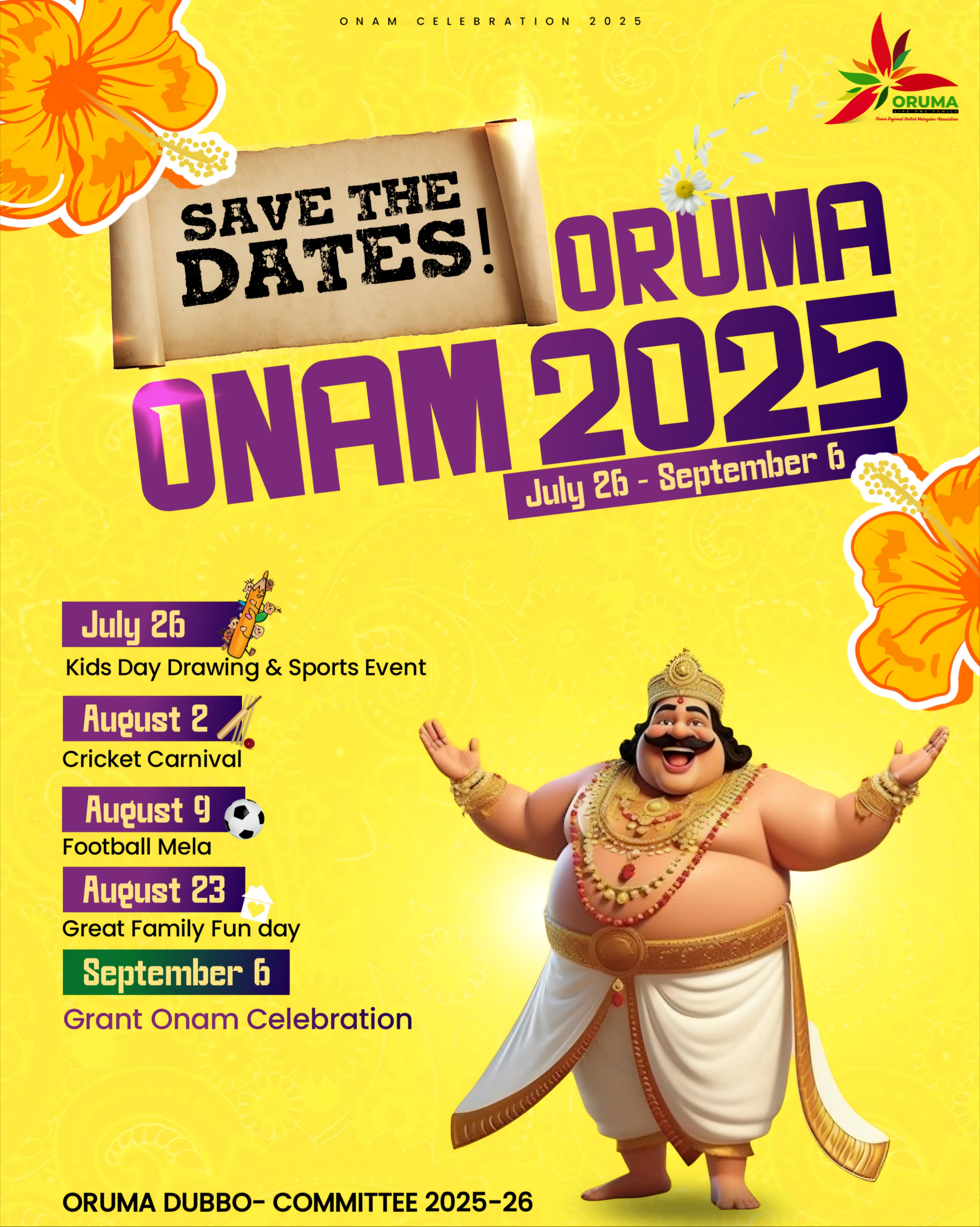 Oruma Onam - 2025